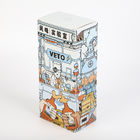 Personalised Vodka Crash Lock Bottom Box Artpaper Embossing With Sleeve Neck Holder Lock
