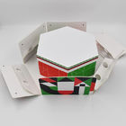 Two Layers Luxury Rigid Hexagonal Cardboard Tea Chocolate Packing Box
